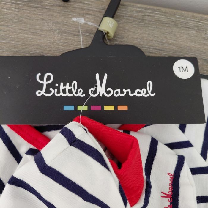 Little Marcel - ensemble Body bonnet et chaussons 1 mois - photo numéro 2