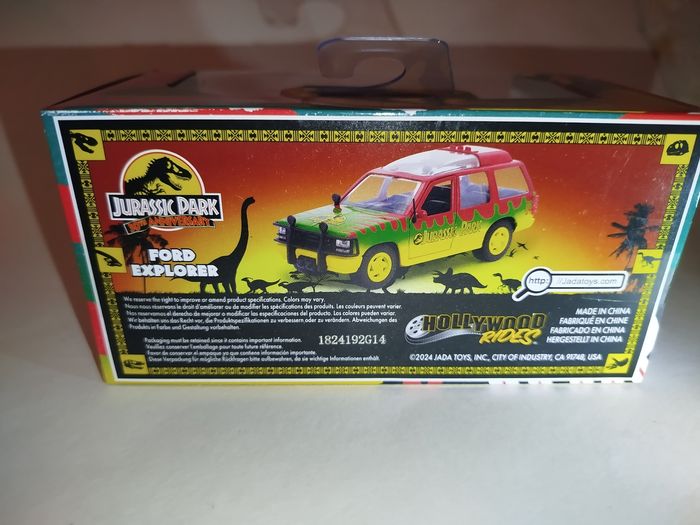 Jada Toys Jurassic Park 30ême Anniversaire Ford Explorer 1/32 - photo numéro 10