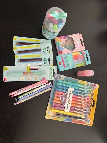 Lot papeterie Legami et paper mate