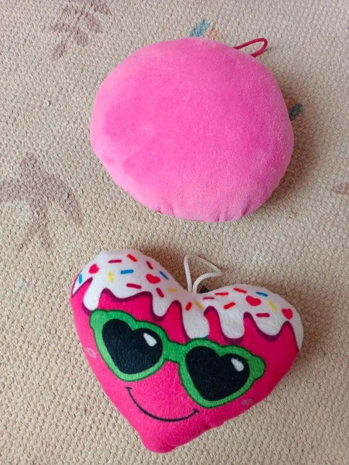 Peluche licorne 🦄 et coeur - photo numéro 2