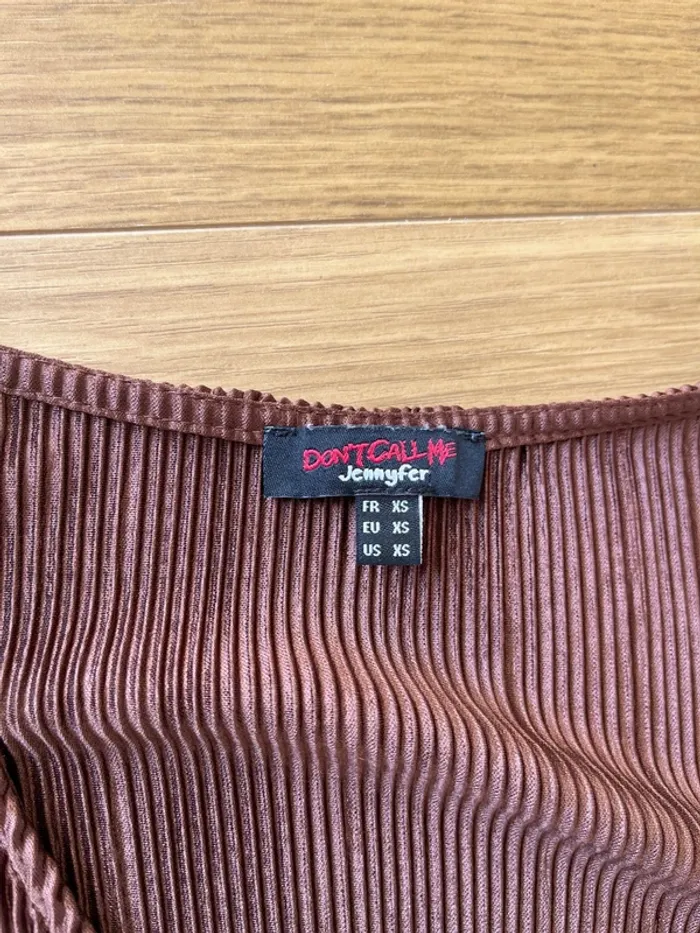Robe marron Jennyfer taille XS - photo numéro 2