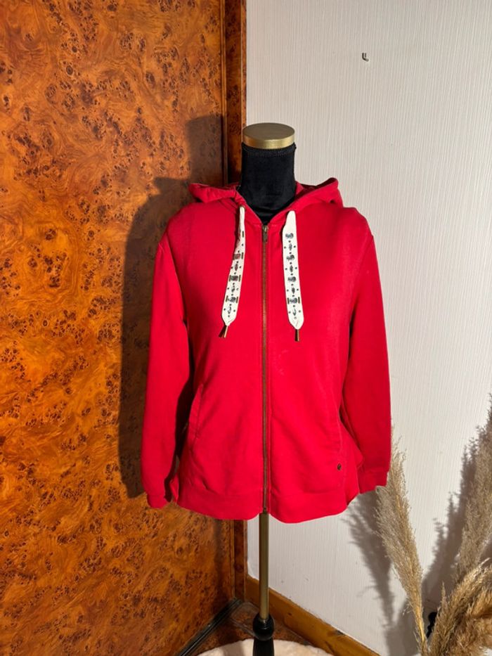 Veste à Capuche Kaporal Rouge Cerise - Taille M