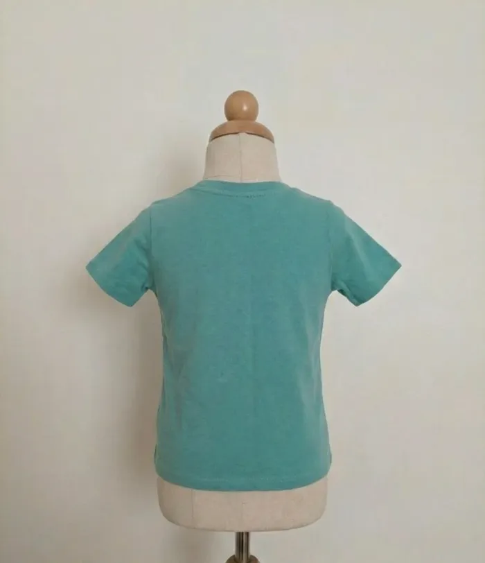 T-shirt dinosaure T-Rex sequins réversibles - H&M - 3-4 ans (104cm) - photo numéro 2