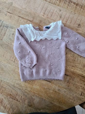 Pul rose. Col 24 mois kiabi