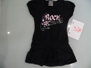robe 2 ans Rock