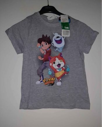 Tee shirt yokai watch taille 8 ans