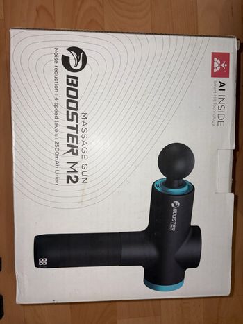 💆‍♂️ Pistolet de massage / Massage Gun Booster M2 – Complet