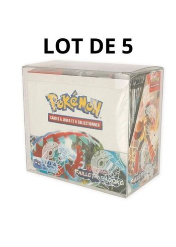 5 x Protection Display Pokémon Phœnix Shield NEUF