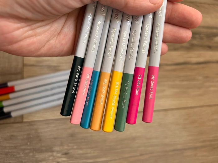 Lot de 24 crayons de couleurs, decotime, neuf - photo numéro 2