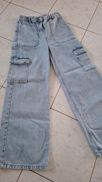 Jeans tao tape à l'oeil 14 ans cargo clair pantalon 