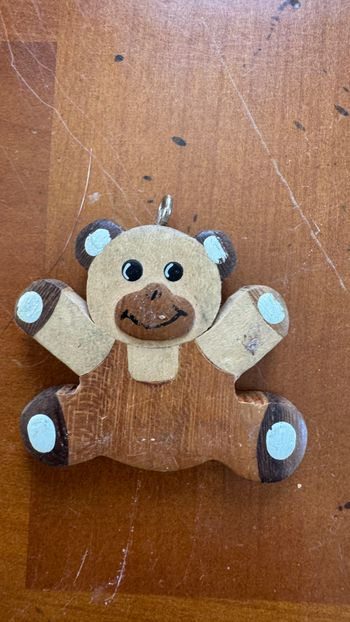 Figurine Ours en bois