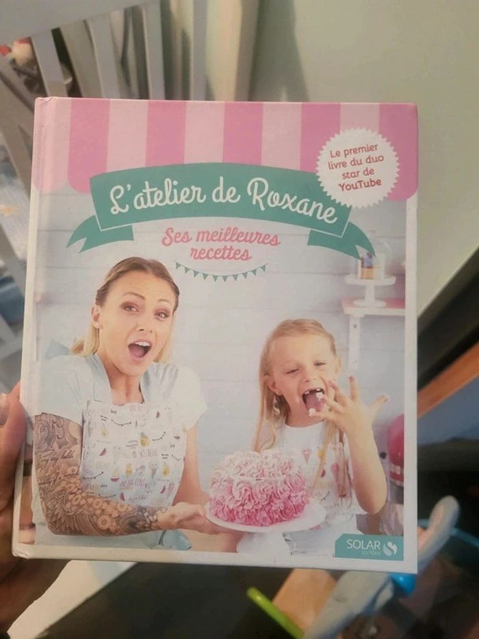 Livre de recettes l'atelier de Roxane