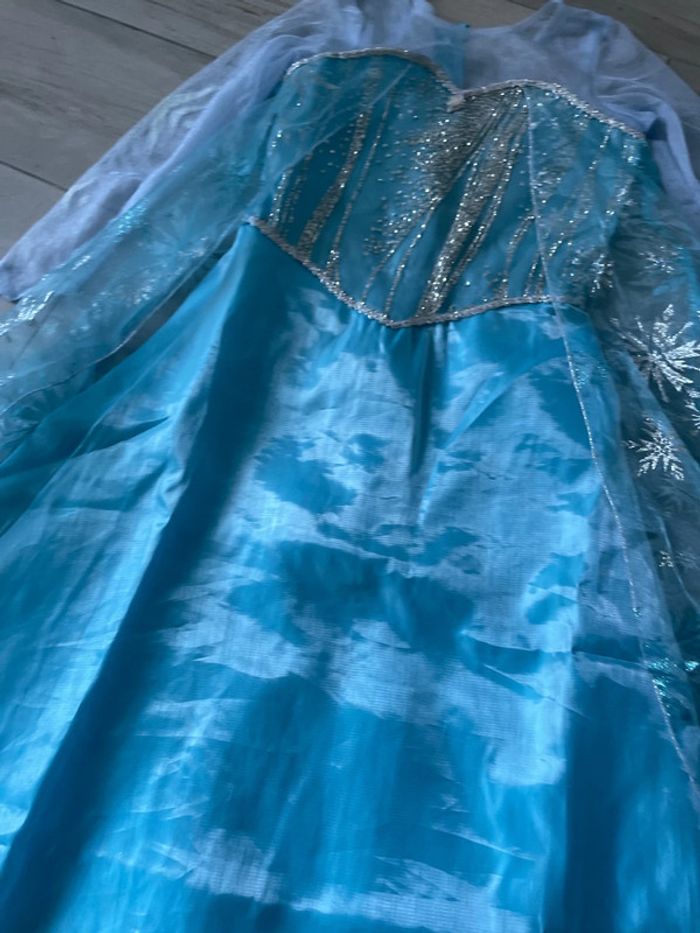 Robe de princesse Elsa - Reine des neiges - photo numéro 5