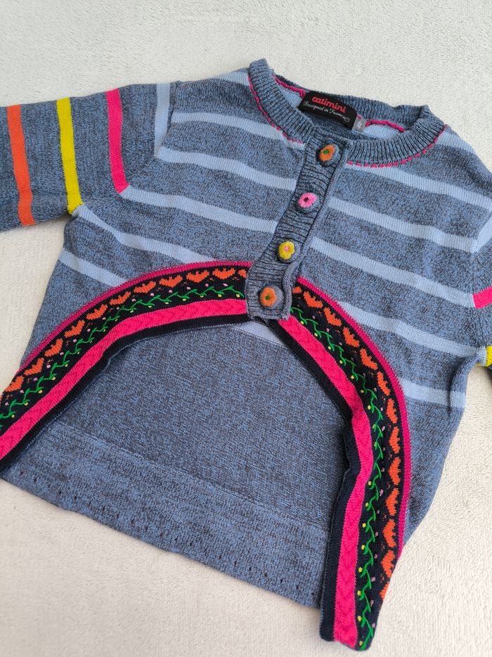 Gilet fille Catimini 6 ans - photo numéro 4