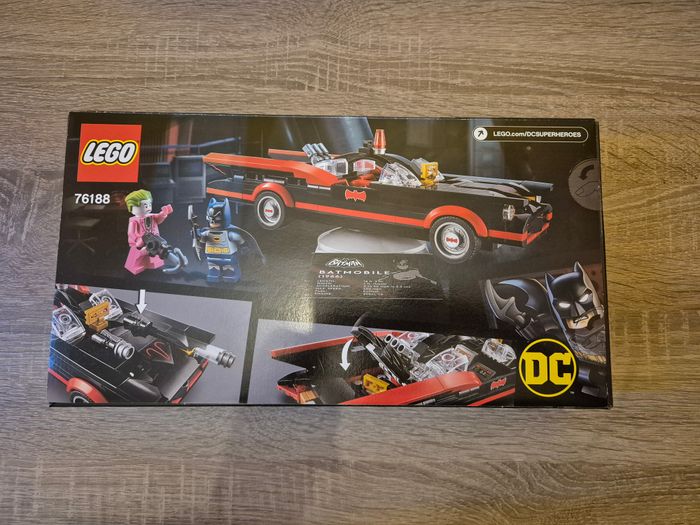 NEUF Boite de Lego 76188 Batmobile Classic TV Séries Batman - photo numéro 2