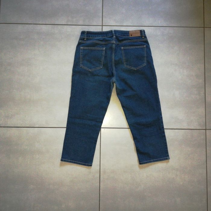 Pantacourt en jeans taille M - photo numéro 3