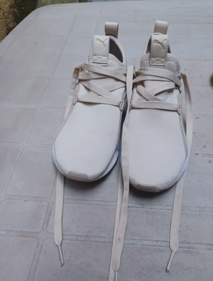Baskets beige PUMA ignite - photo numéro 4