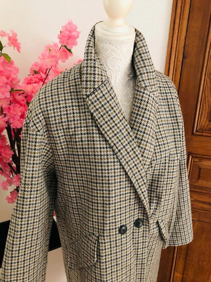 Manteau oversize neuf Zara taille XS - photo numéro 6