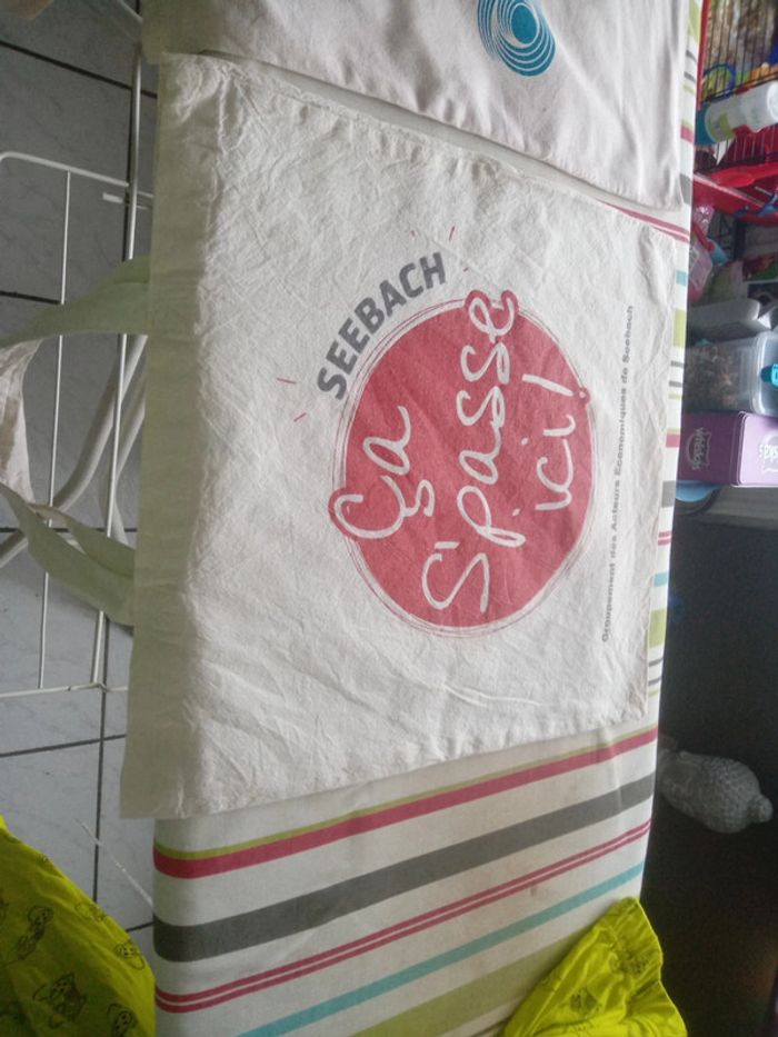 Lot de sac de course en tissu - photo numéro 2