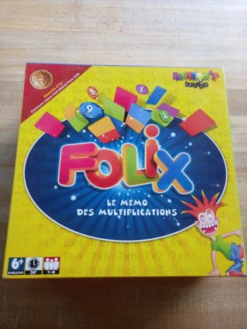 Mémoire des multiplications Folix