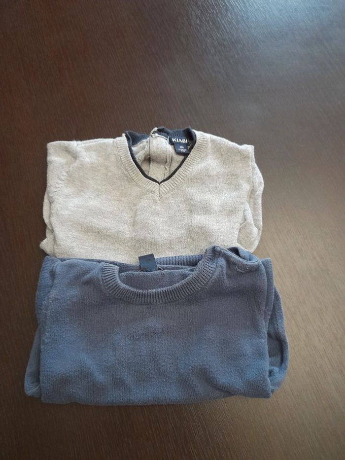 Lots de 3 pulls taille 6 mois - photo numéro 4