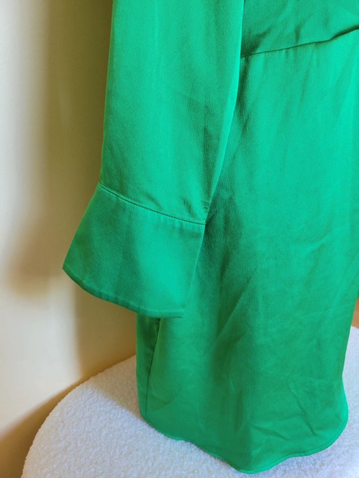 Magnifique robe verte Mango - photo numéro 3