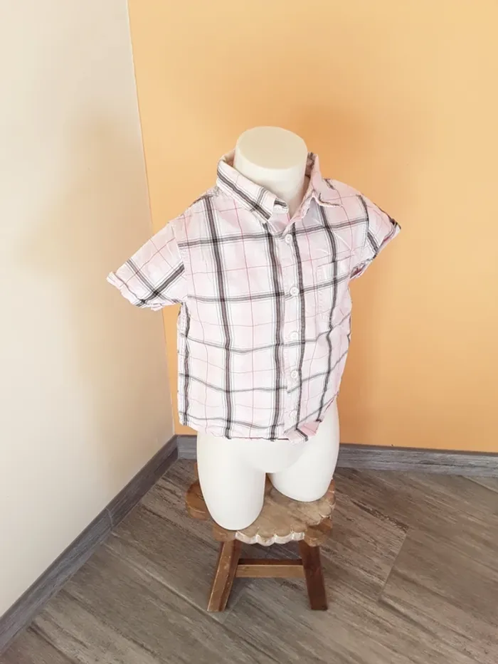 Chemise manches courtes 2-3 ans (98 cm) - photo numéro 5