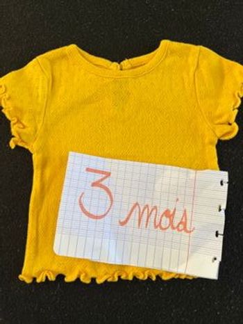T-Shirt 3 mois