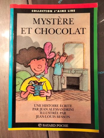 Livre mystère et chocolat