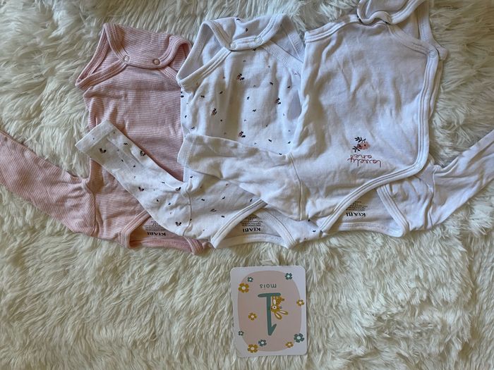 Lot de bodies fille - photo numéro 3