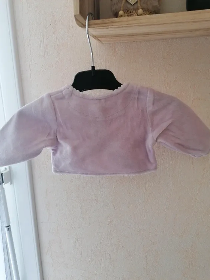 Boléro manches longues 1 mois - photo numéro 2