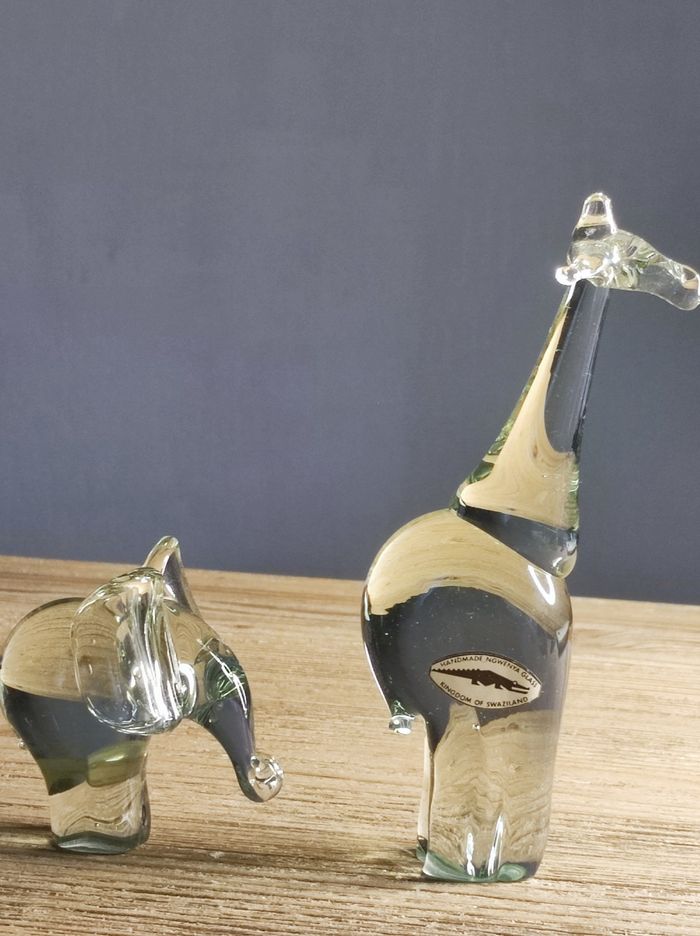 Duo de verre animaux - photo numéro 6