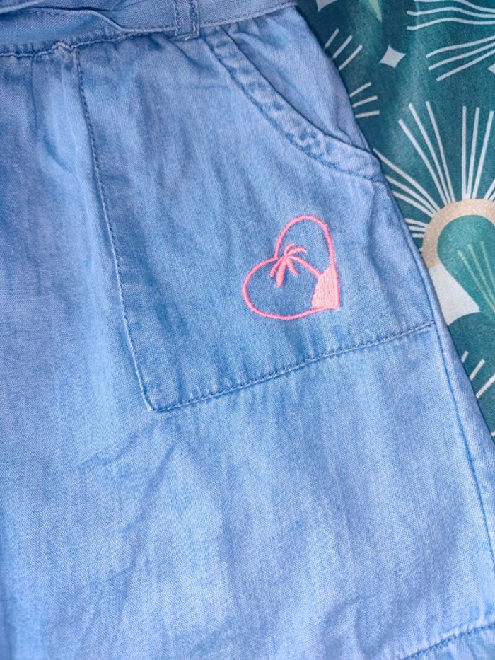 Jupe en jean légère taille 6 ans - photo numéro 3