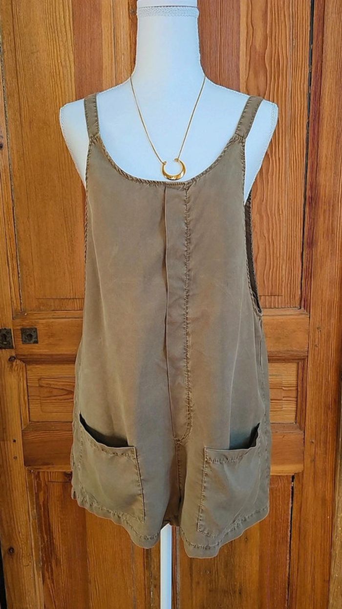 Combinaison short Bershka kaki L