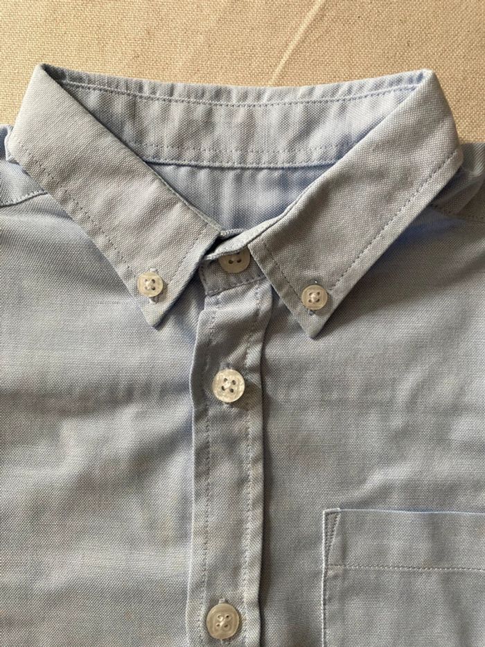 Chemisette chambray bleue Kiabi 5 ans - photo numéro 2