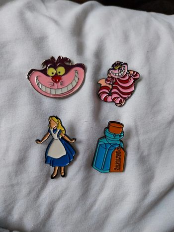 Pins Disney alice et cheshire