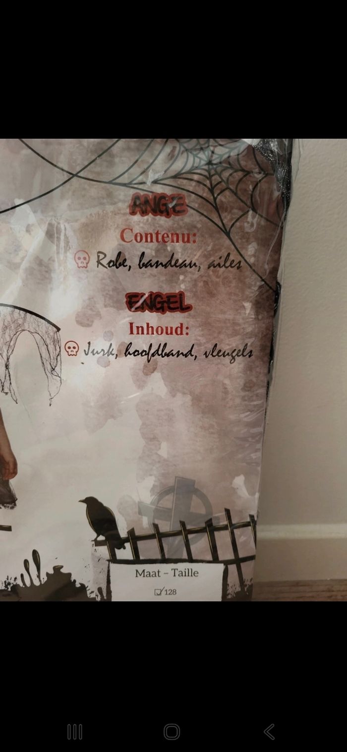 Deguisement fille ange 8 ans - photo numéro 3