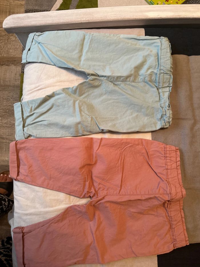 Lot de 2 pantalons fin en 12 mois - photo numéro 4