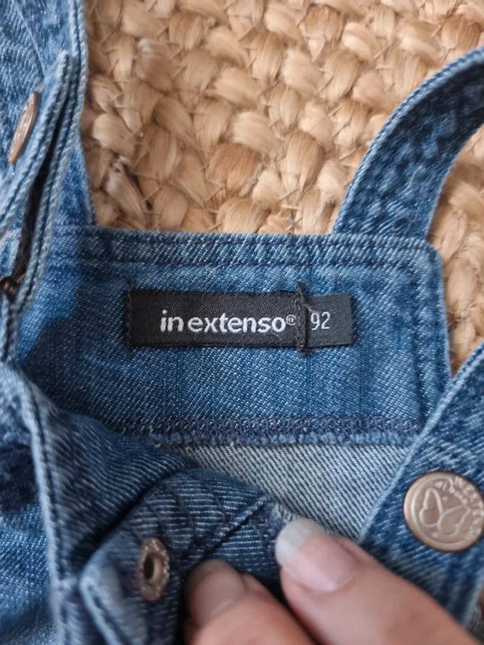 Robe en jeans in extenso 24 mois - photo numéro 2
