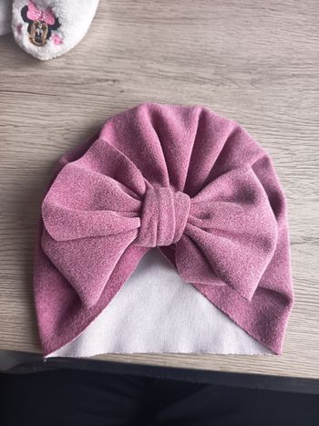 Turban rose neuf jamais porté