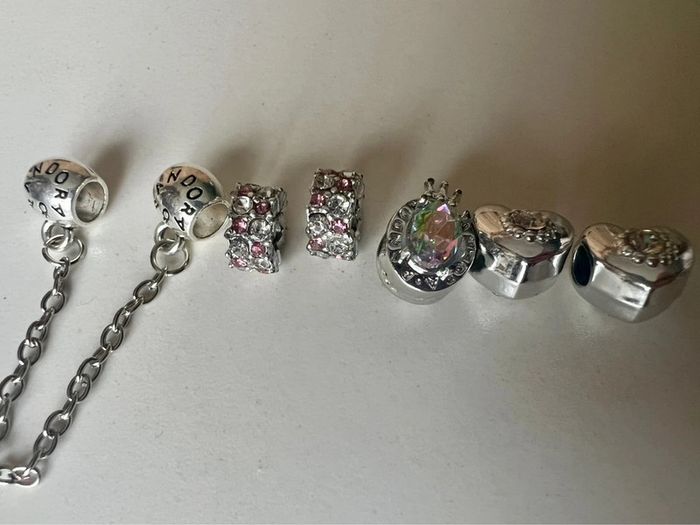 Bracelet + charms type Pandora - photo numéro 5