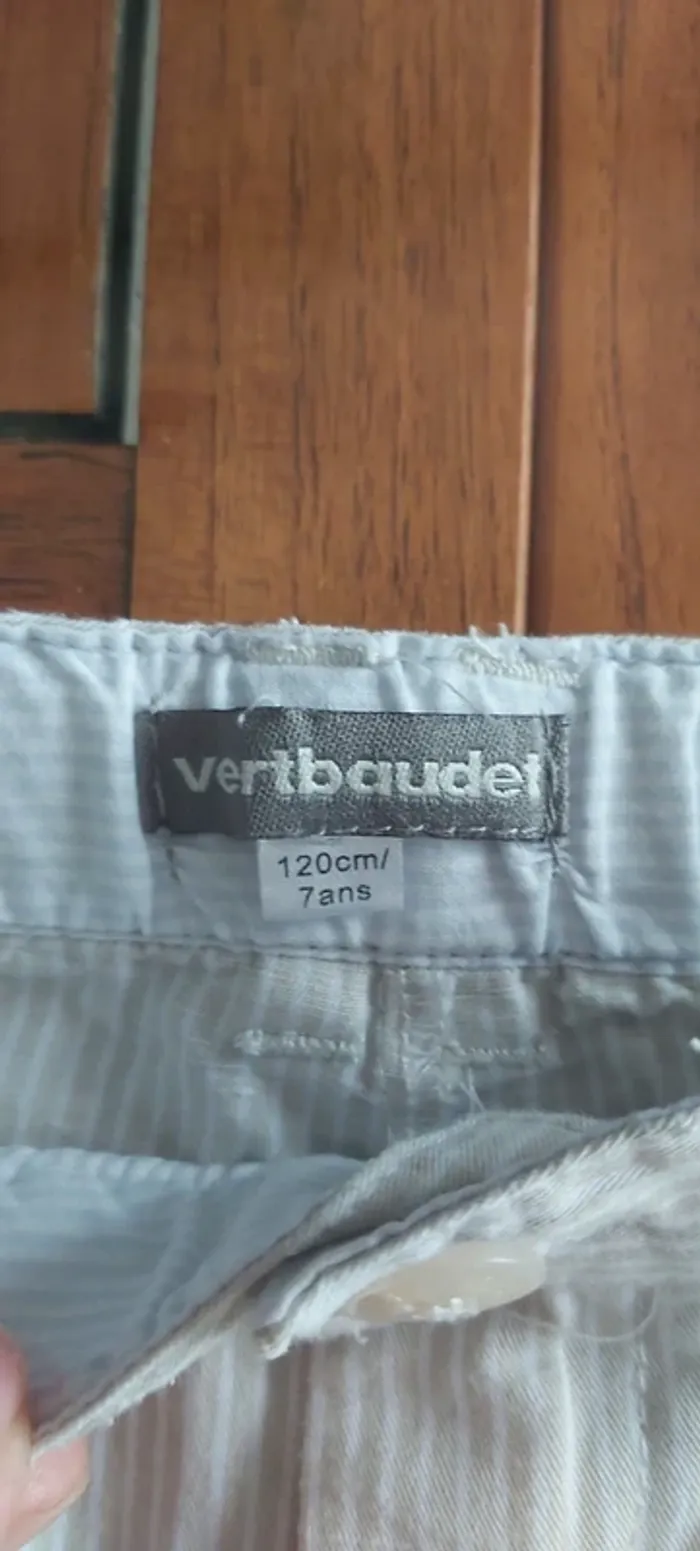 Pantalon Vertbaudet 7ans - photo numéro 2