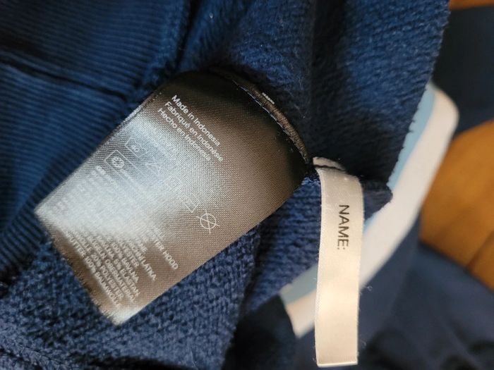 Sweat à capuches garçon - Bleu marine - H&M - photo numéro 3