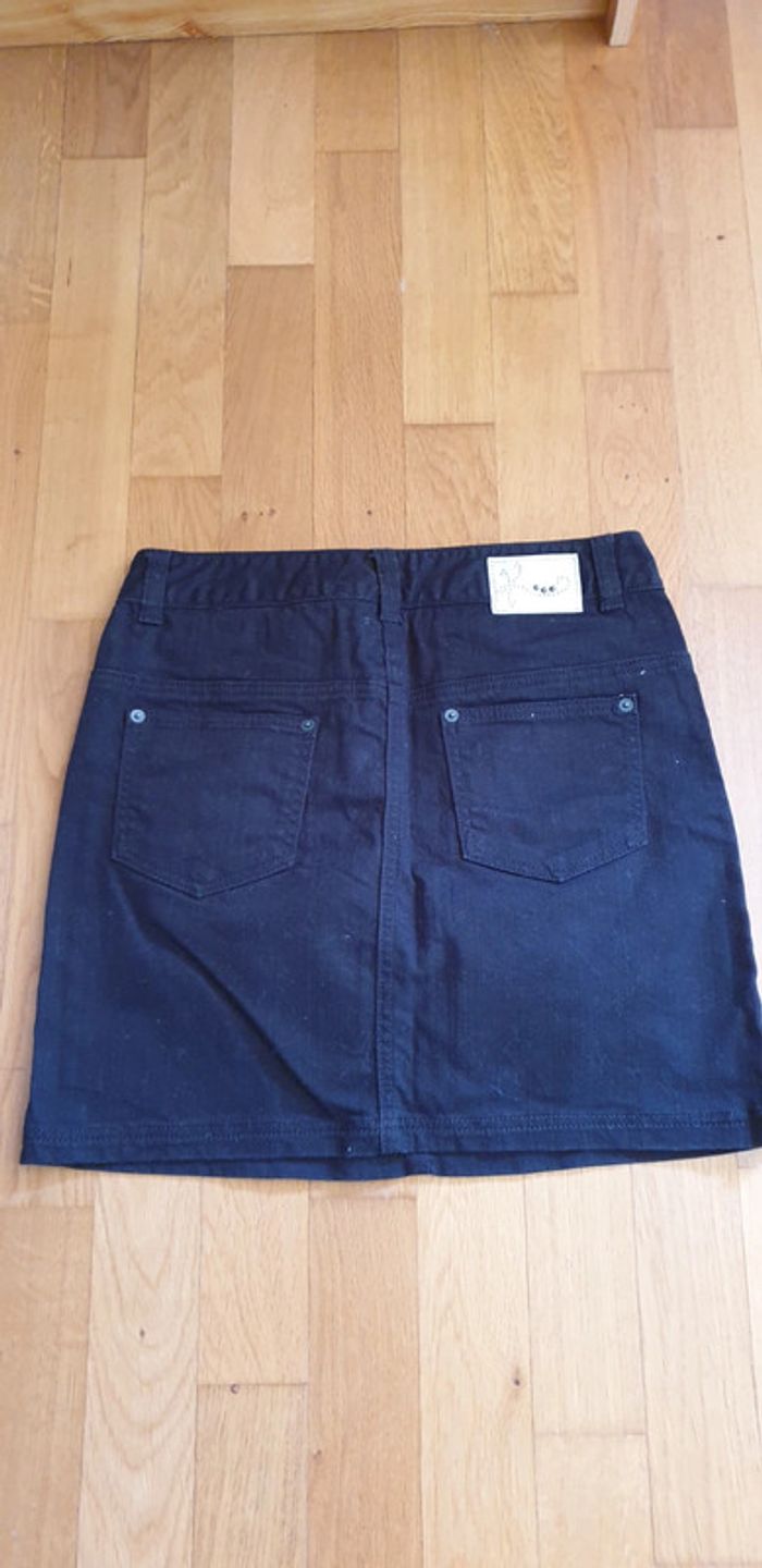 Jupe jean noire - photo numéro 2