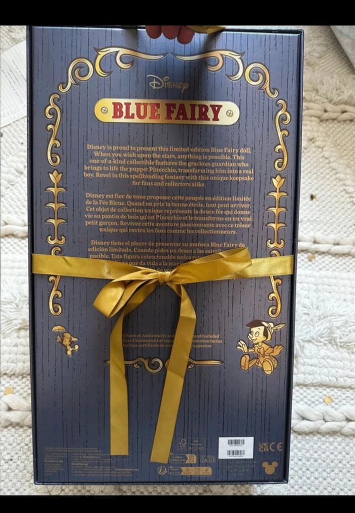 Poupée La Fée Bleue The Blue Fairy Pinocchio édition limitée Disney Designer - photo numéro 5