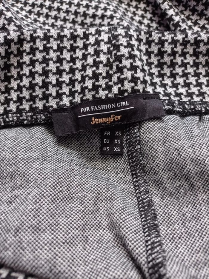 Pantalon "pied de poule" Jennyfer xs - photo numéro 4