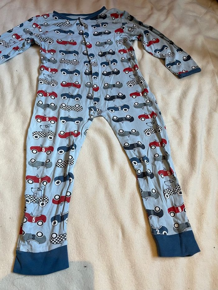 Pyjama combinaison voiture 4 ans - photo numéro 4
