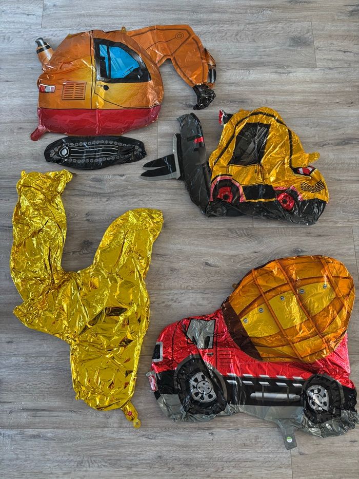 Lot décoration anniversaire enfant chantier - photo numéro 2