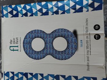 grande bouée - neuve - 180 x 100 cm - neuve - 