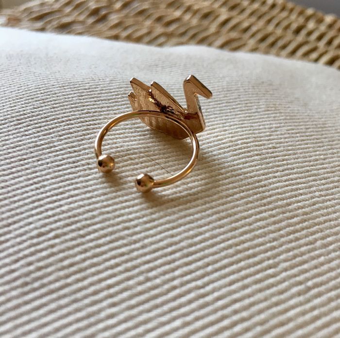 Bague dorée réglable NEUVE 💍 - photo numéro 2